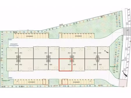location local d'activités douvres-la-délivrande 131 m²