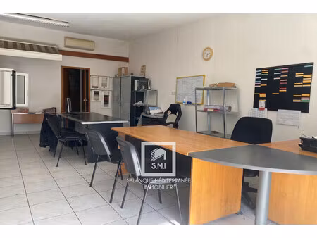 achat local commercial 100m² st laurent de la salanque 66250