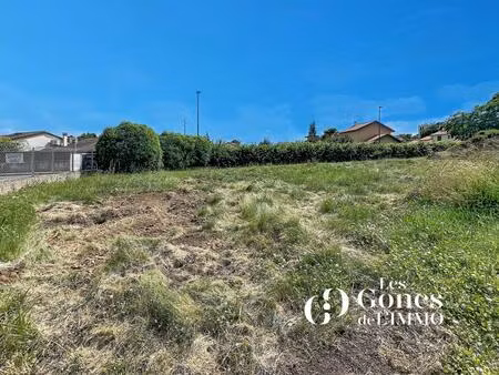 achat terrain 421m² chazay d azergues 69380