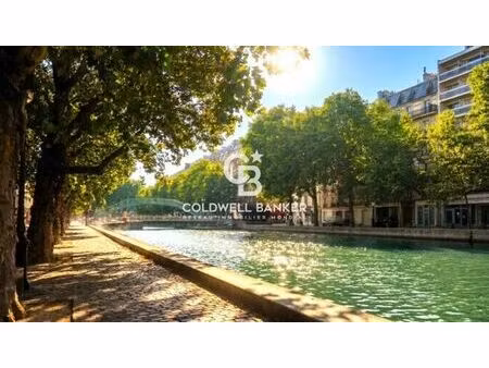 appartement de luxe 3 chambres en vente à canal saint martin  château d’eau  porte saint-d