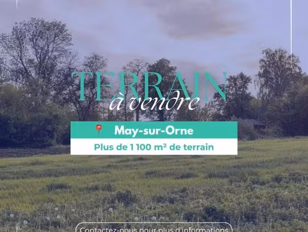 terrain à vendre may-sur-orne