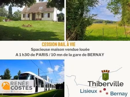 vente maison 4 pièces 91 m² à bernay (27300)  165 016 €