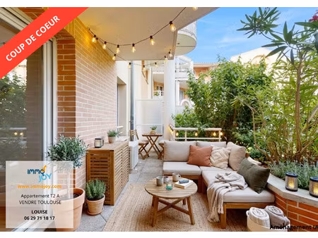 vente appartement 2 pièces 40 m² toulouse (31200)