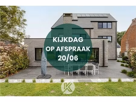 moderne woning met hoogwaardige afwerking