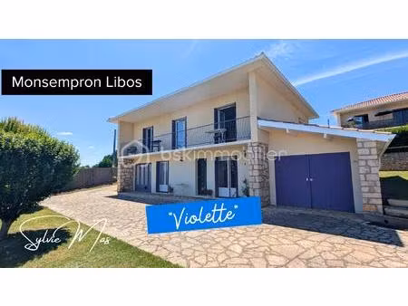 maison de 106 m² à monsempron-libos