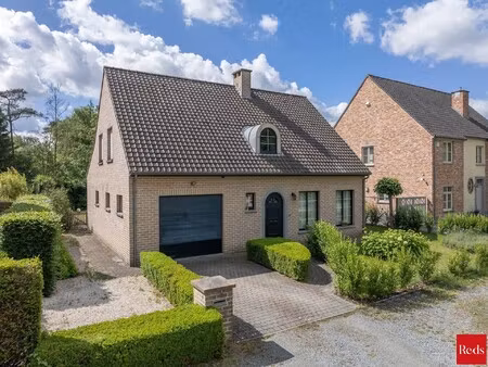 vrijstaande woning met zuidtuin in het groen van zoersel