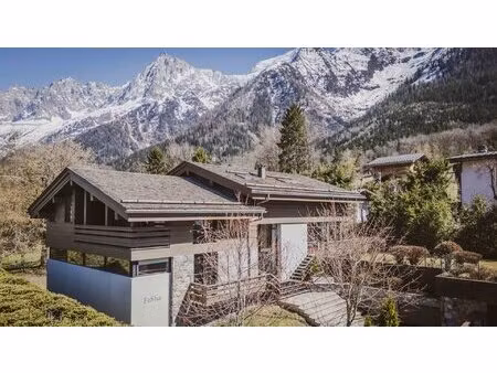 un chalet exceptionnel à les houches