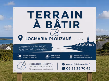 achat terrain 399m² locmaria plouzane 29280