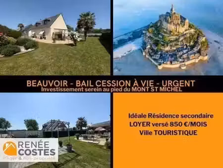 vente maison 4 pièces 127 m² à beauvoir (50170)  191 625 €