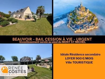 vente maison 4 pièces 127 m² à beauvoir (50170)  219 000 €