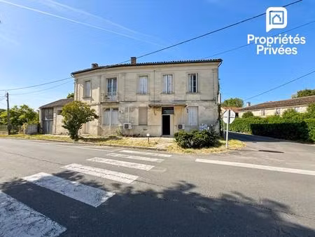 maison en pierre - 287m2 - 5 chambres - 4entrées indépendantes