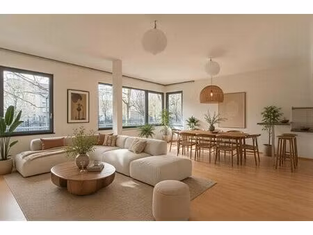 rez-de-chaussée à vendre avec terrasse et 2 chambres   schaerbeek (vbe34197)
