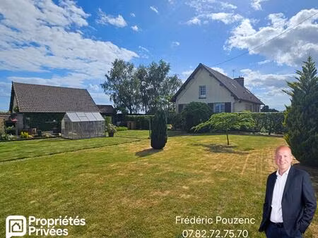 houdan 10 mn / maison 141 m2 / 5 chambres + sous-sol + double garage