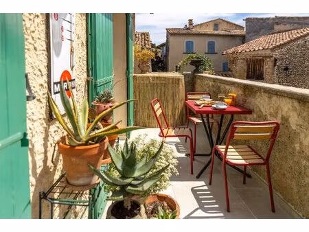 maison de village rénovée avec terrasse et garage