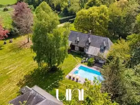 vente maison piscine au mesnil-sur-blangy (14130) : à vendre piscine / 304m² le mesnil-sur