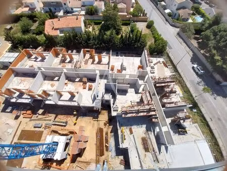 narbonne. appartement neuf 2 pièces - 41m² avec terrasse/loggia et parking