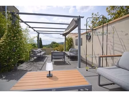 grange en pierre entièrement rénovée avec garage et jardin à saint-nazaires