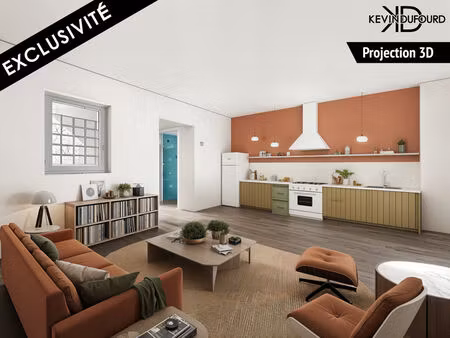 appartement 43 m² à aubenas