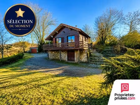 chalet traditionnel en bois de 70 mètres