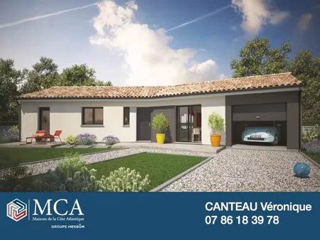 vente maison 3 pièces 69 m² saujon (17600)
