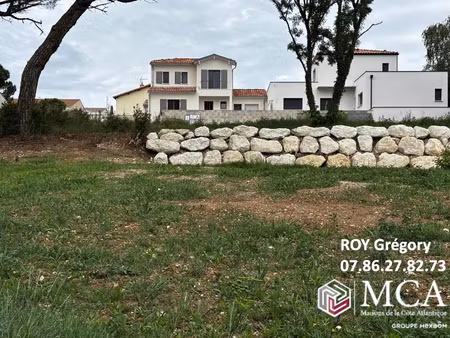 vente terrain 439 m² vaux-sur-mer (17640)