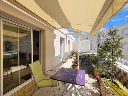 vente appartement 3 pièces  69.88m²  la rochelle