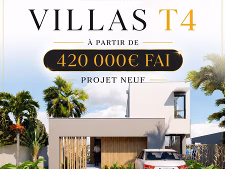 achat maison 4 pièces 86m² baie mahault 97122