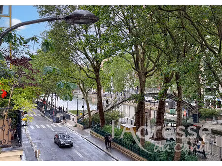 vente appartement 2 pièces  50.05m²  paris 10