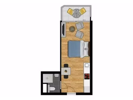 appartement à louer à zeedijk blankenberge (vbe34440)