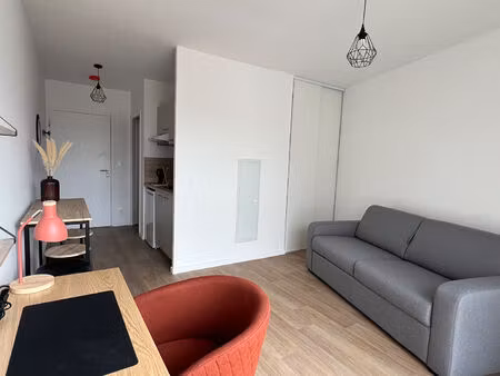 appartement nantes 1 pièce 22.38 m2 meuble