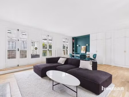 appartement 67m2 très lumineux - calme - balcon filant - rue richer  paris