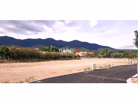 vente terrain villelongue-dels-monts 66740 - - surface privée