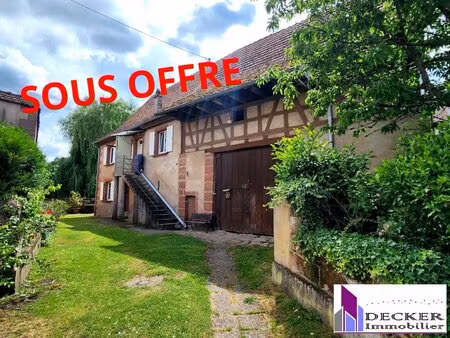 en vente maison 65 69 m² – 126 000 € |weinbourg