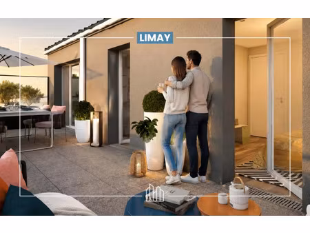 vente appartement neuf 2 pièces 57m2 limay - 207900 € - surface privée