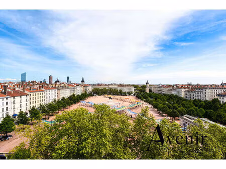lyon 2 bellecour - bien d'exception t6 de 250m2 - terrasse vue panoramique et garage