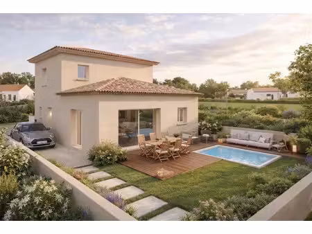 vente maison neuve 4 pièces 98 m² à la crau (83260)  444 500 €