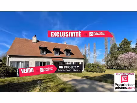 vente propriété 6 pièces 188 m² à vitry-aux-loges (45530)  449 400 €