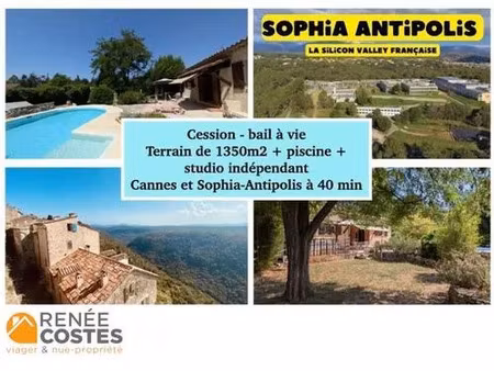 vente maison 4 pièces 139 m² à saint-cézaire-sur-siagne (06530)  428 925 €