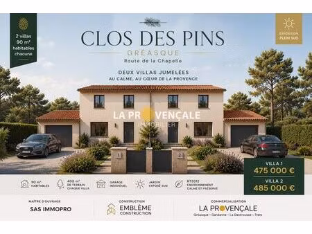 villa de luxe de 3 chambres en vente gréasque  france