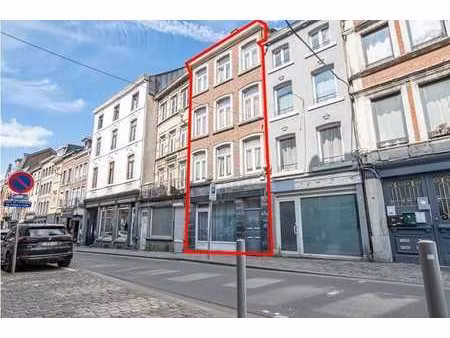 immeuble mixte situé à verviers : un rez-de-chaussée commerc