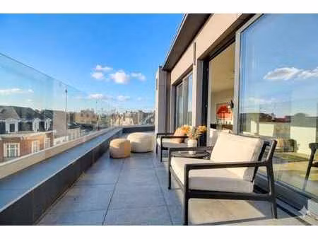 dansaert - penthouse d’exception avec 75m² de terrasse