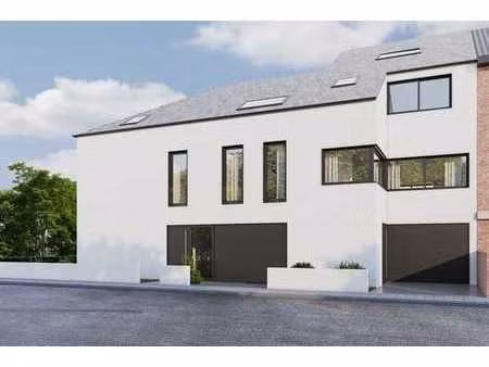 2 maison jumelée avec garage et jardin – gros œuvre fermé
