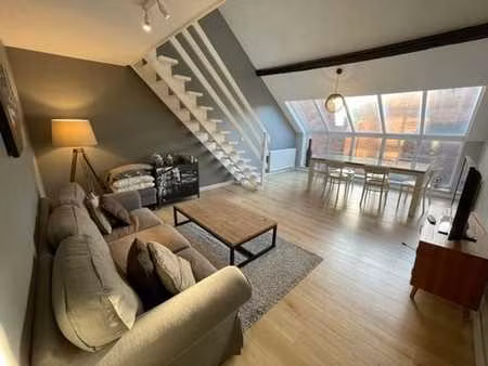 stephanie / louise- superbe duplex meuble avec 2 chambres !
