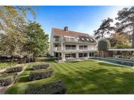 villa exclusive dans un sentier calme au zoute