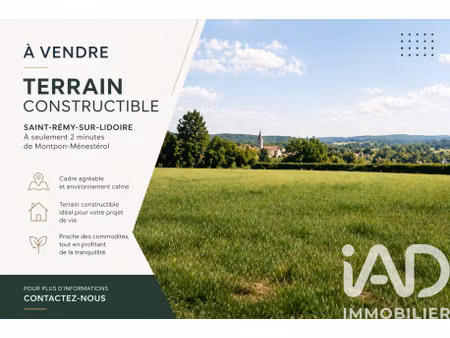 vente terrain à bâtir 1 304 m²