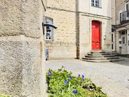 à vendre appartement 140 m2 intra-muros de vannes - extérieurs - 4 pièces avec cave de 38.