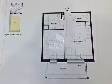 vente appartement à mont-de-marsan (40000)  131 000 €