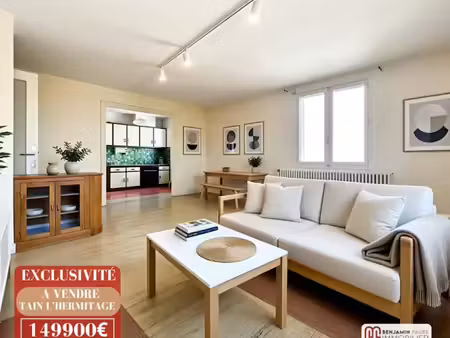 vente appartement 4 pièces 96 m² à tain-l'hermitage (26600)  149 900 €