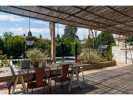 carcassonne - pasteur maison t4 125m² (119m² hab.) avec vaste jardin  piscine  terrasse ..