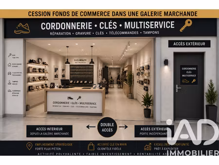 vente local commercial 50 m²